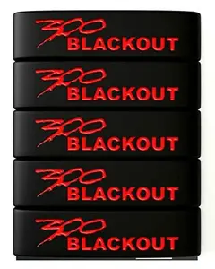 Sparta .300 Blackout Gear Bands Cedar Mill High-Visibility Field Wrap-Around Durable Tactical Band 5-Pack