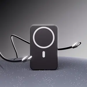 10000 mAh Magnetic Power Bank, Wireless Portable Charger, Fast Charging MagSafe Battery Pack for iPhone TikTokShop BlackFriday