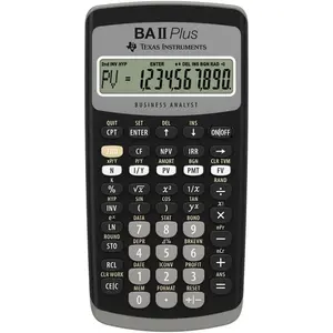 Advanced Financial Calculator BA II Plus