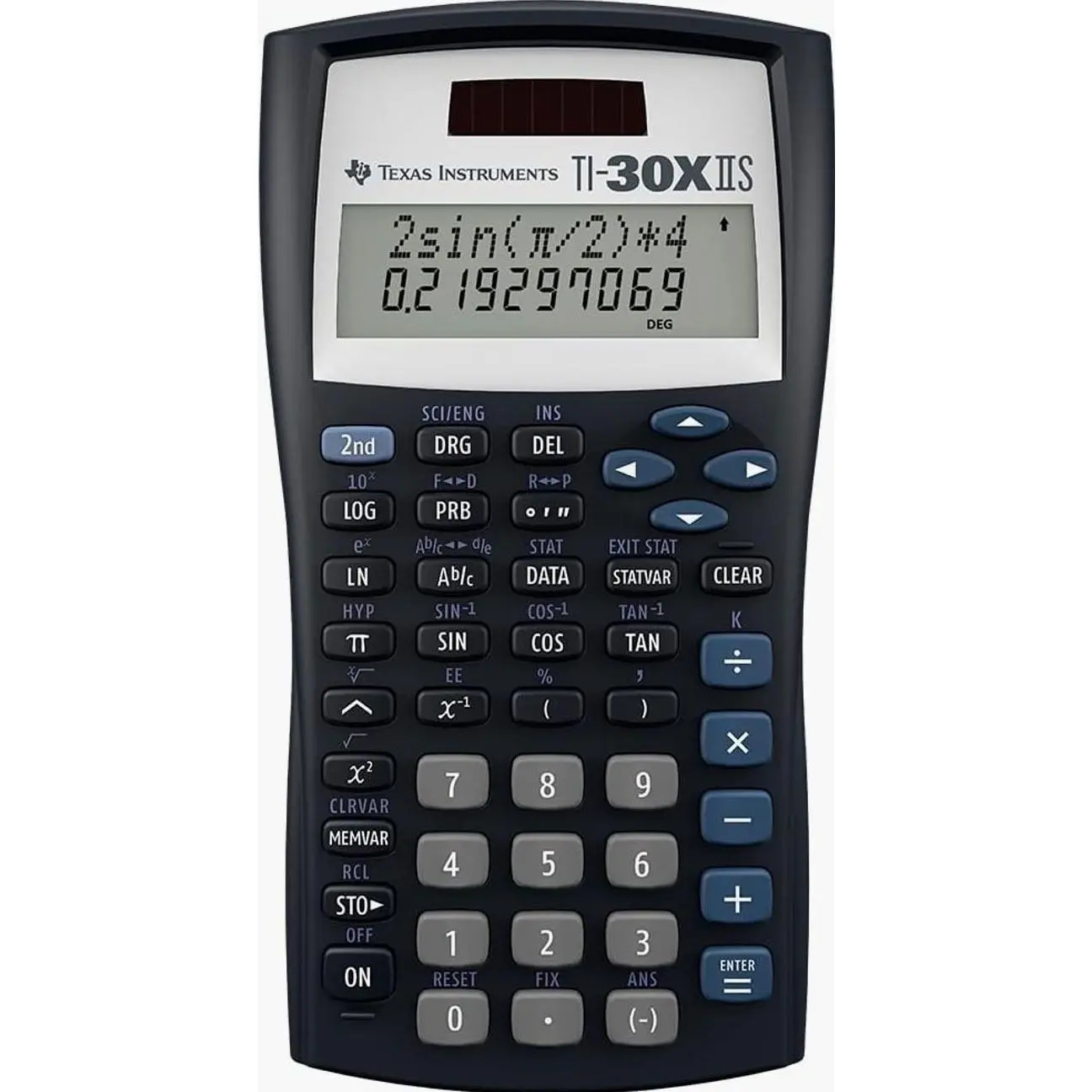 TI-30XIIS Scientific Calculator, Black