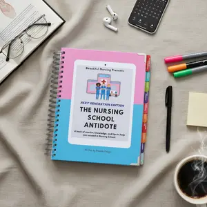 The Nursing School Antidote Next Generation Edition – Hard Copy Spiral Notebook for Med Surg, Pharmacology & Fundamentals