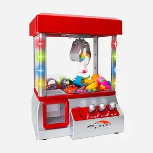 Bundaloo Claw Machine Arcade Game W/Blinking Lights & Sound - Red