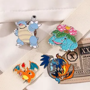 Pokemon Starters Evolutions Enamel Pins (4 Piece Set)