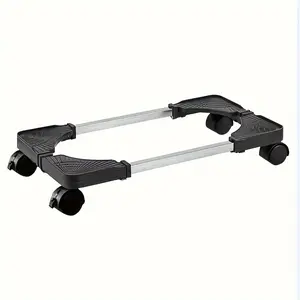 Desktop computer mainframe movable chassis support bracket base, universal height-raising storage shelf for home and office (Model: DM096) Computer Stand