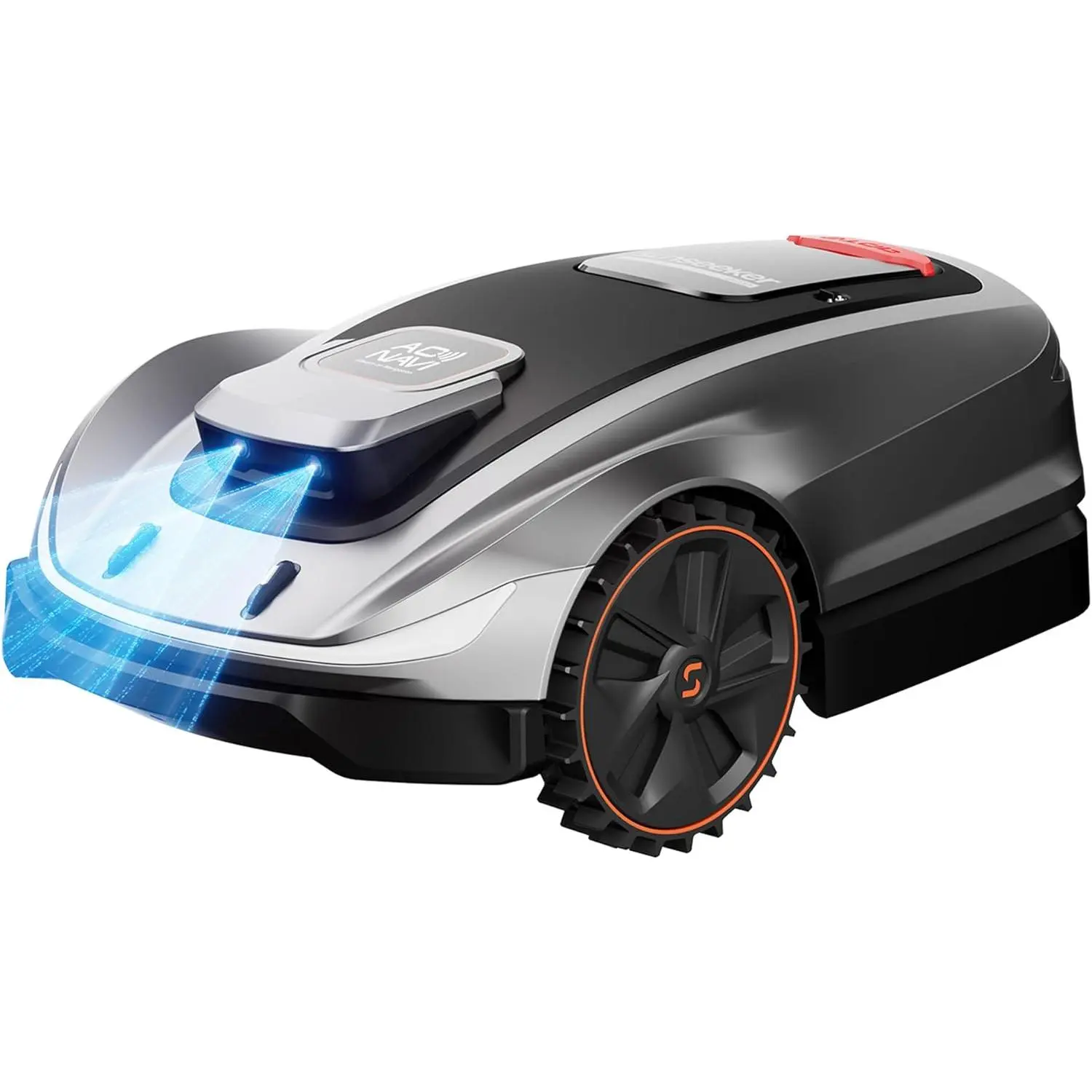 Sunseeker X5 AWD Robot Lawn Mower, 0.5 Acre / 21,780 Sq. Ft., Wireless No Boundary Wire Mower with RTK Vision Navigation, AI Obstacle Avoidance, App Control