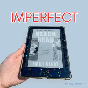 IMPERFECT Holographic kindle skin, discounted kindle decal, holographic sparkle kindle skins