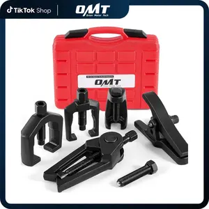 Orion Motor Tech 5-in-1 Front End Service & Splitter Removal Kit, Heavy Duty Ball Joint Separator, Tie Rod End Puller & Pitman Arm Removal Tool Set for Cars & Trucks #SummerVibes