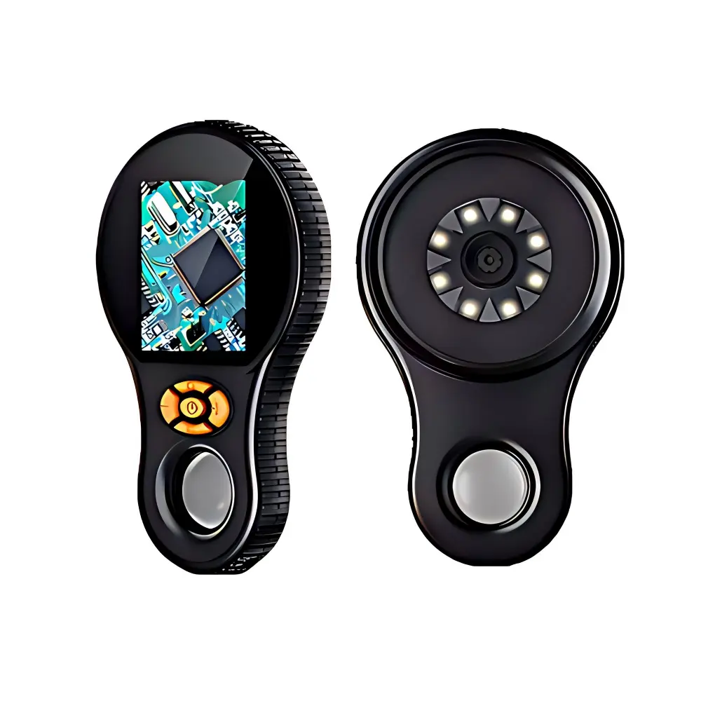 Pocket-Sized Digital Magnifier | 500X Zoom Microscope for Electronics, Hobbyists, Kids & Teens Exploration