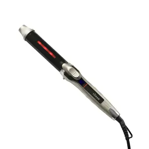 YA-MAN SPA STYLER® Curl + Wave 1.25" (32mm) - Create Loose, Voluminous, Modern Curls with Red Light Therapy and Infrared Technology