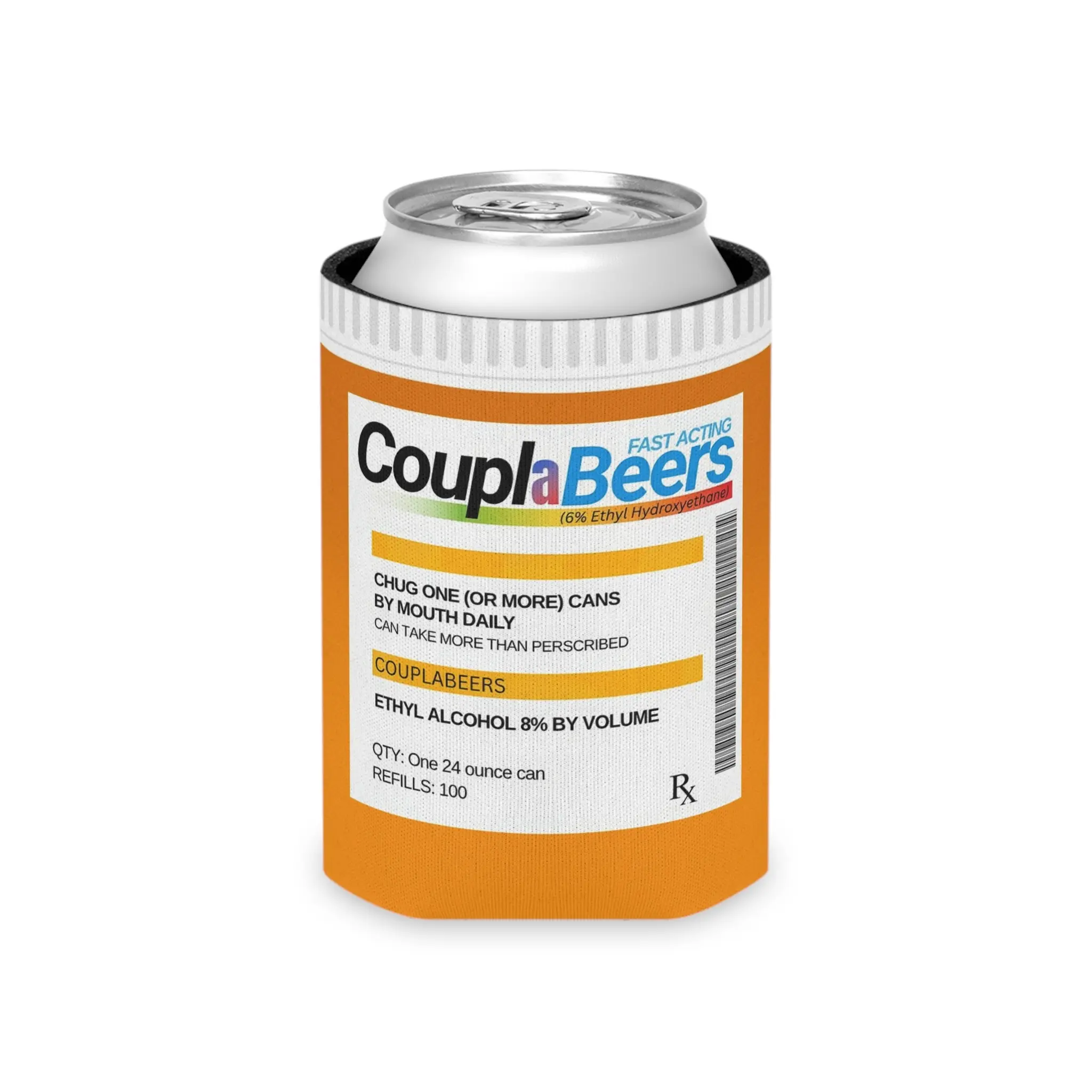 Funny Couplaa Can Cooler, Couplaa Koozie, Gift For Christmas
