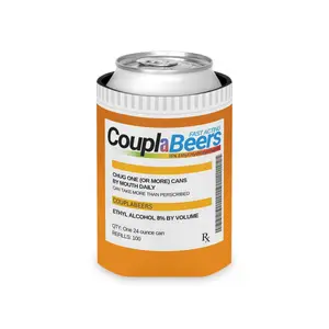 Funny Couplaa Can Cooler, Couplaa Koozie, Gift For Christmas
