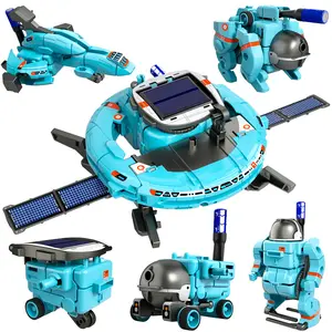 STEM Projects , 6-in-1 Building Science STEM Kits, Solar Robot Kit Space Toys Birthday Gifts