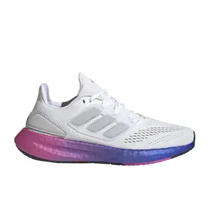 adidas Womens Pureboost 22 Running Sneakers Shoes - White adidas Womens Pureboost 22 Running Sneakers Shoes - White