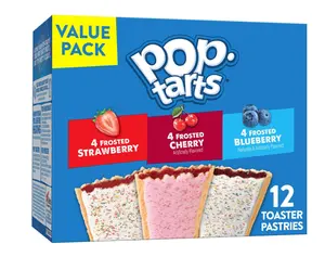 Pop-Tarts Toaster Pastries, Breakfast Foods, Kids Snacks, Variety Pack (12 Pop-Tarts)
