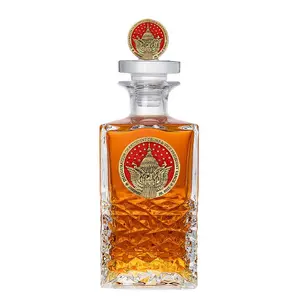 Trump & Vance  Inauguration 2025 Heritage Decanter with 3D Top 24K Gold Plated Limited Edition