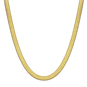 Gold Herringbone Chain