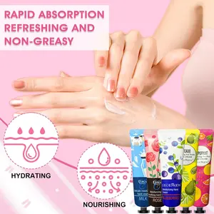Amococo cream nourishes extremely dry hands, protects and moisturizes the skin with a 30g Hand Cream, Easter Gift, Gift for Women, Gift for Girls, Mother's Day Gift, Teacher's Day Gift, Natural Botanical Scent Mini Hand Cream