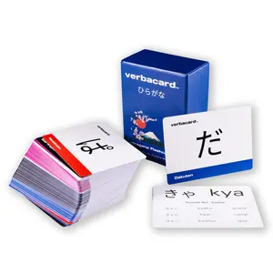 Japanese Hiragana Alphabet Flashcards