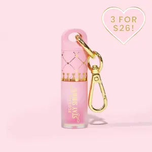 P. Louise Stay Shining Mini Keychain Lip Oil - Island Escape