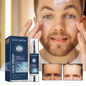 East Moon Men’s Hydrating Face Cream with Niacinamide and Aloe Vera to Reduce Wrinkles Dark Circles and Post Shave Irritation