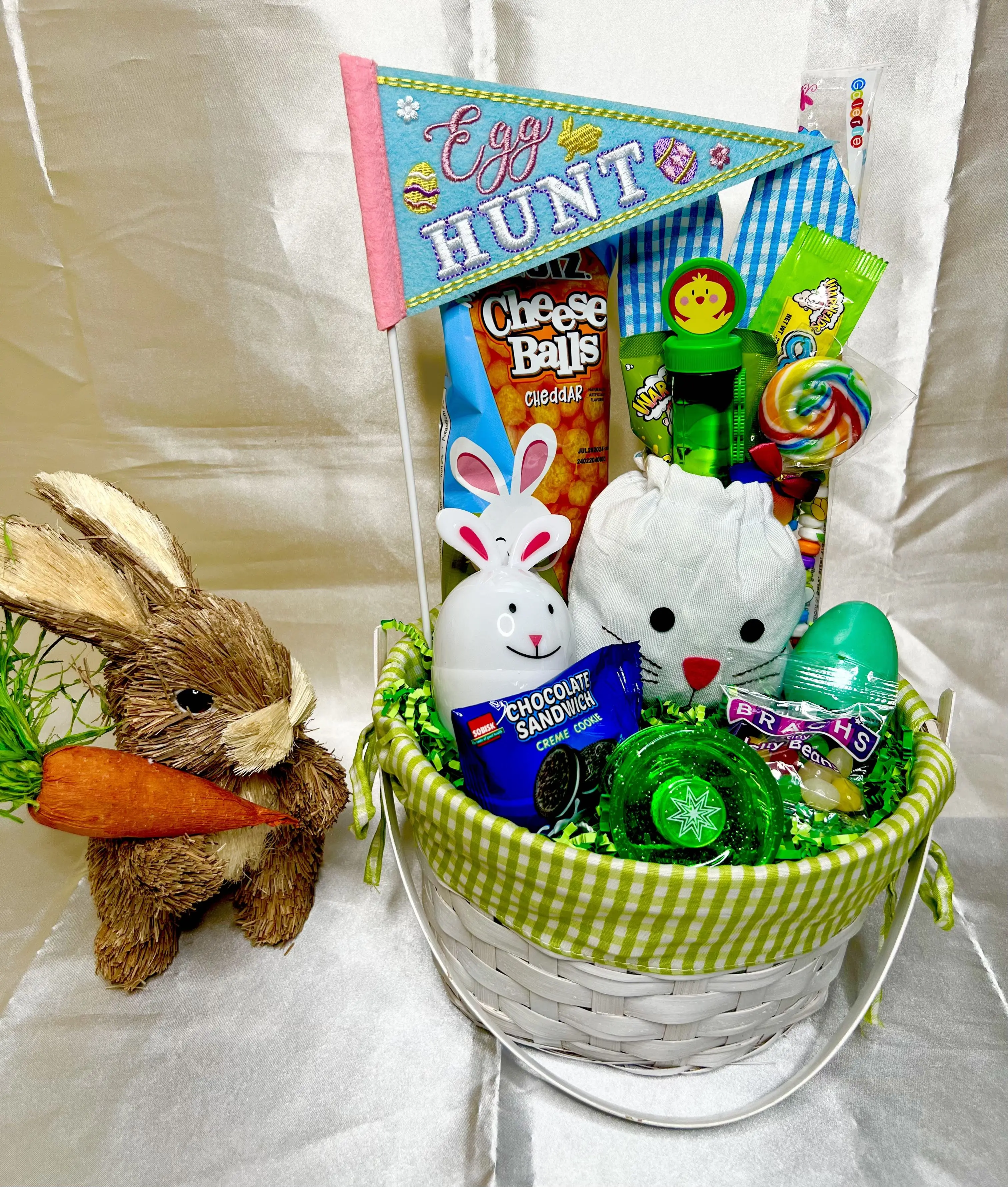 Gingham Easter Basket
