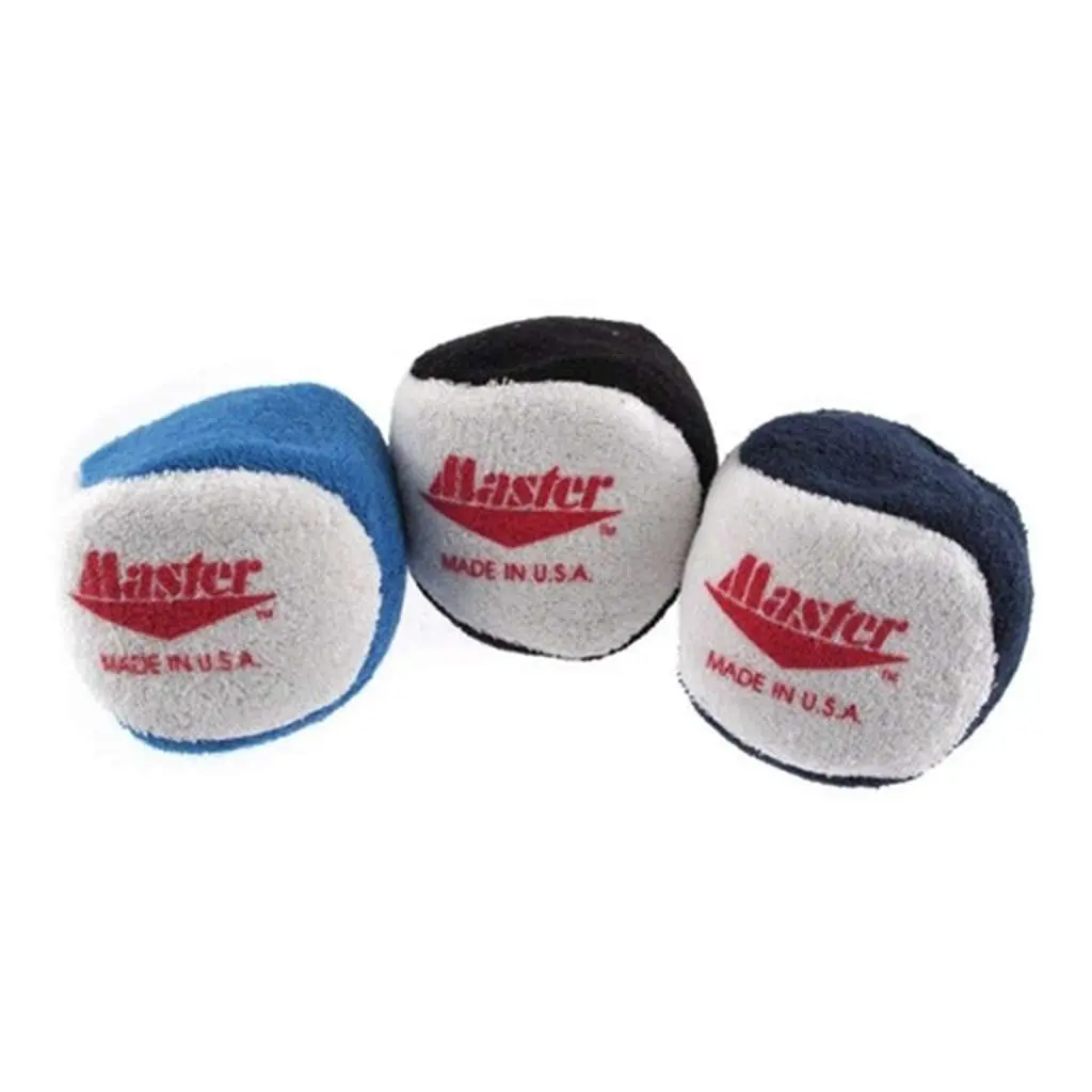 Master Giant Puff Bowling Ball, 100% Woven Terry Velour Cover, Assorted Designs, Better Grip, Effective Release, Keeps Hands Dry