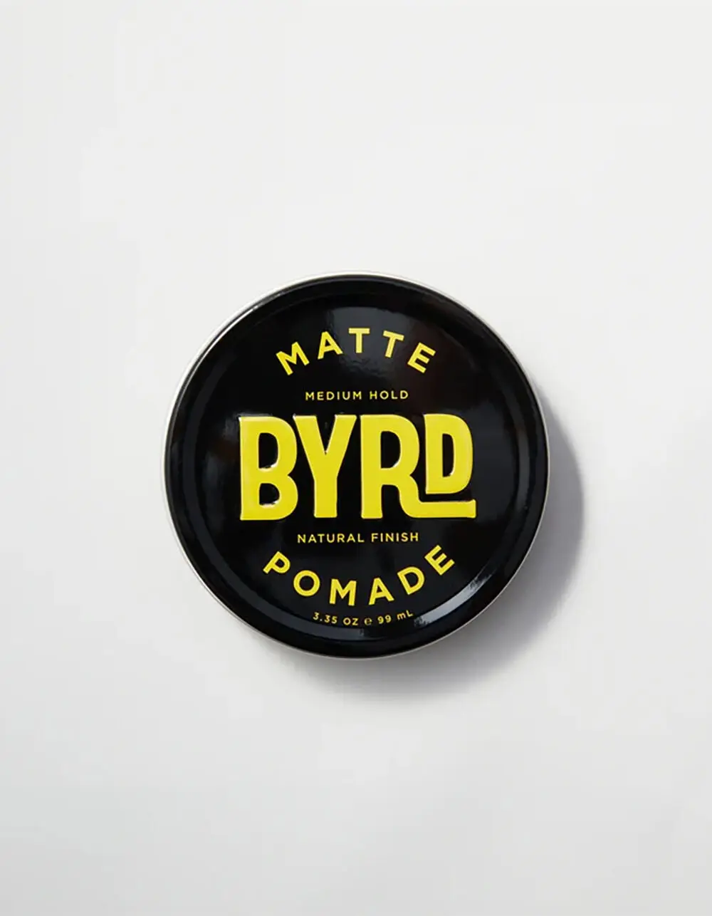 BYRD  Mens Matte Pomade, Black