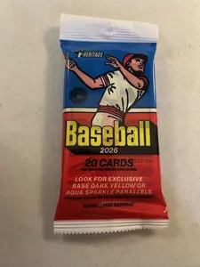 2026 Topps Heritage Fat Pack