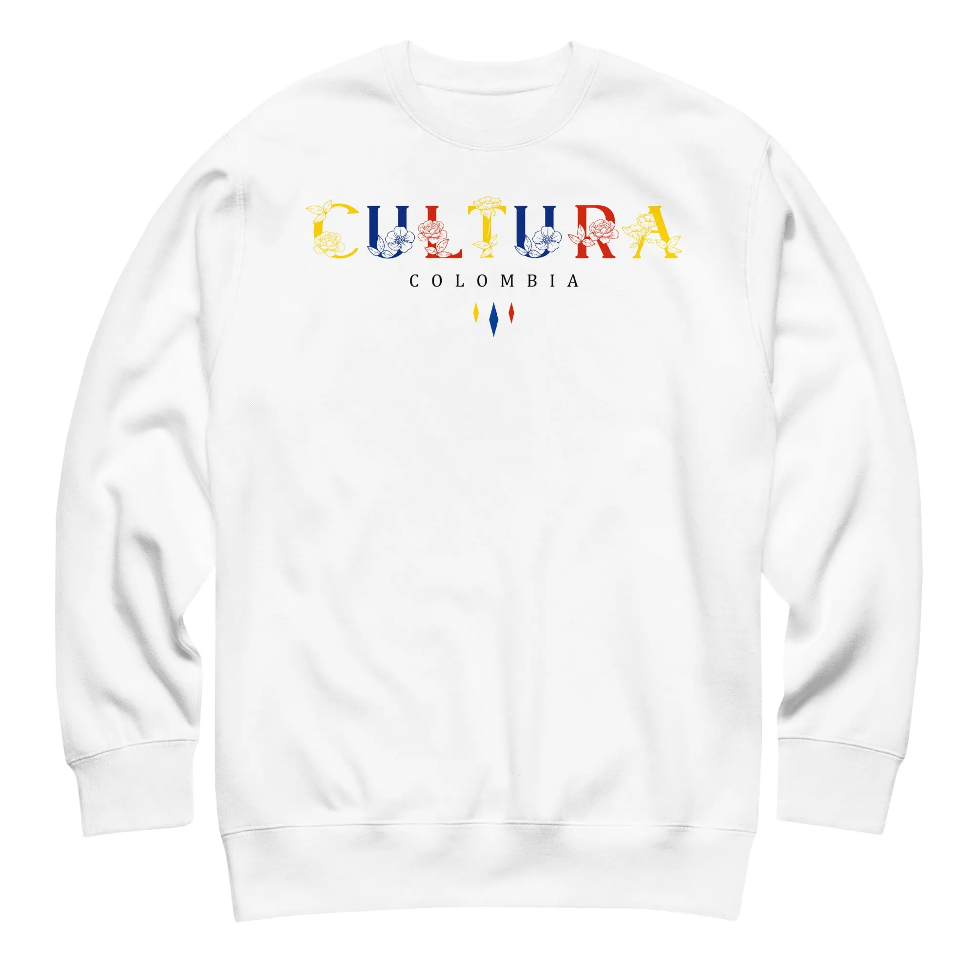 Colombia Women's Crewneck – White