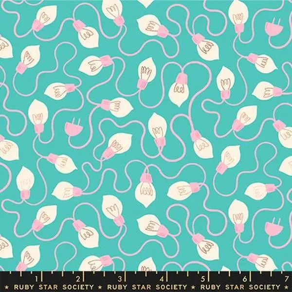 Moda Fabrics + Supplies Merry Happy - Metallic Iceberg