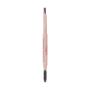 CANMAKE Japan Auto Eyebrow Pencil #02 Ash Brown - Waterproof, Smudge-Proof, Natural Root-Like Definition for Effortless Brows