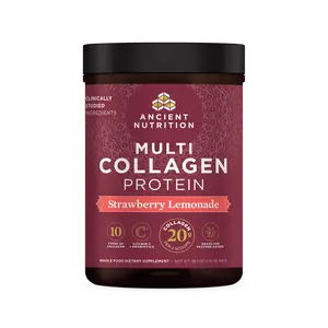 Multi Collagen Protein | Powder Strawberry Lemonade (45 Servings)
