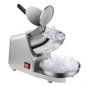 KOATLIFE Home Ice Shaver & Crusher Machine Commercial Grade Snow Cone Maker 143 lbs Silver