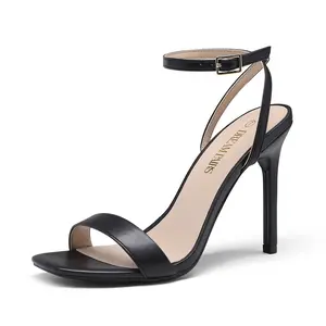 Dream Pairs Women's Open Toe Stiletto Sandals