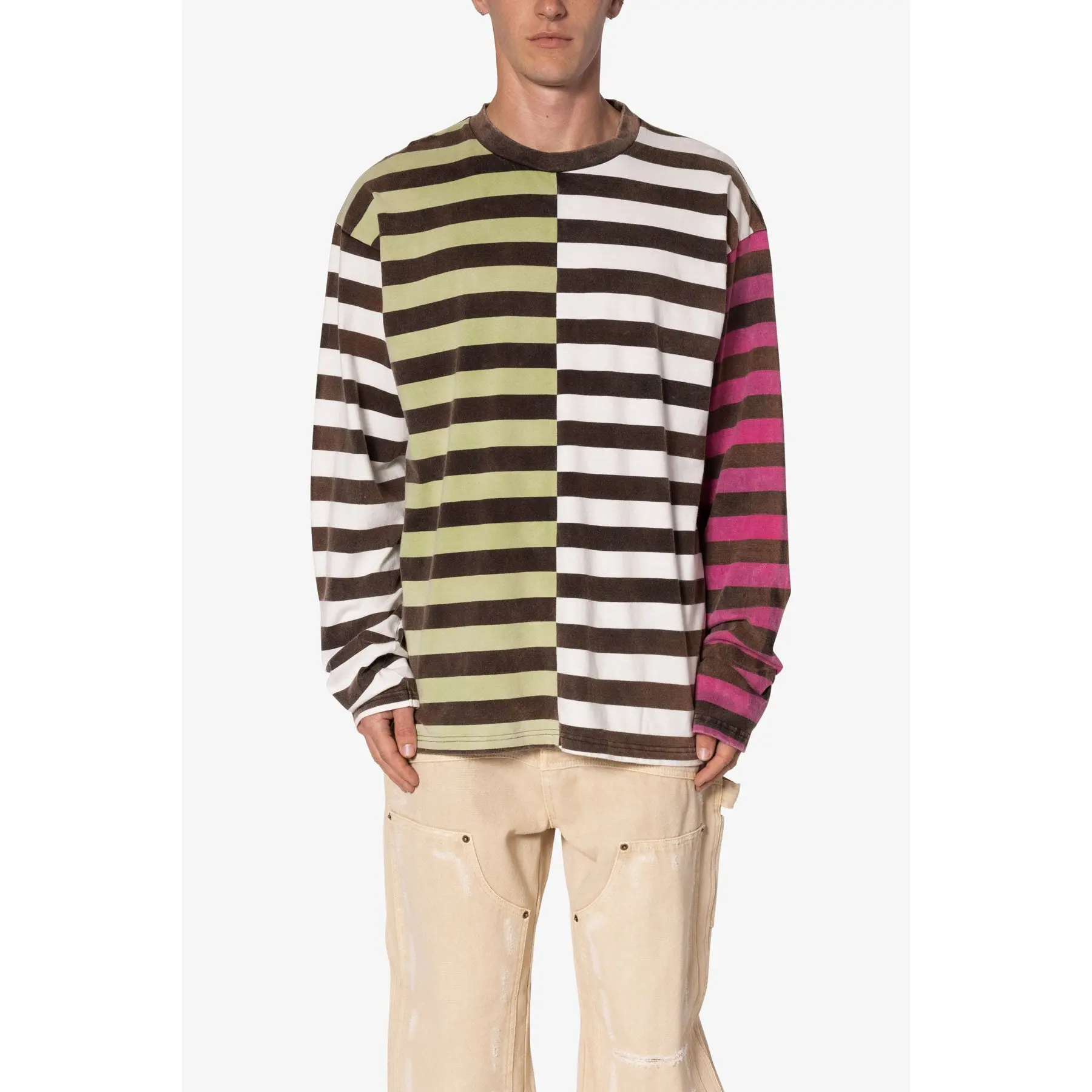 mnml Multi Striped L/S Shirt - Multi