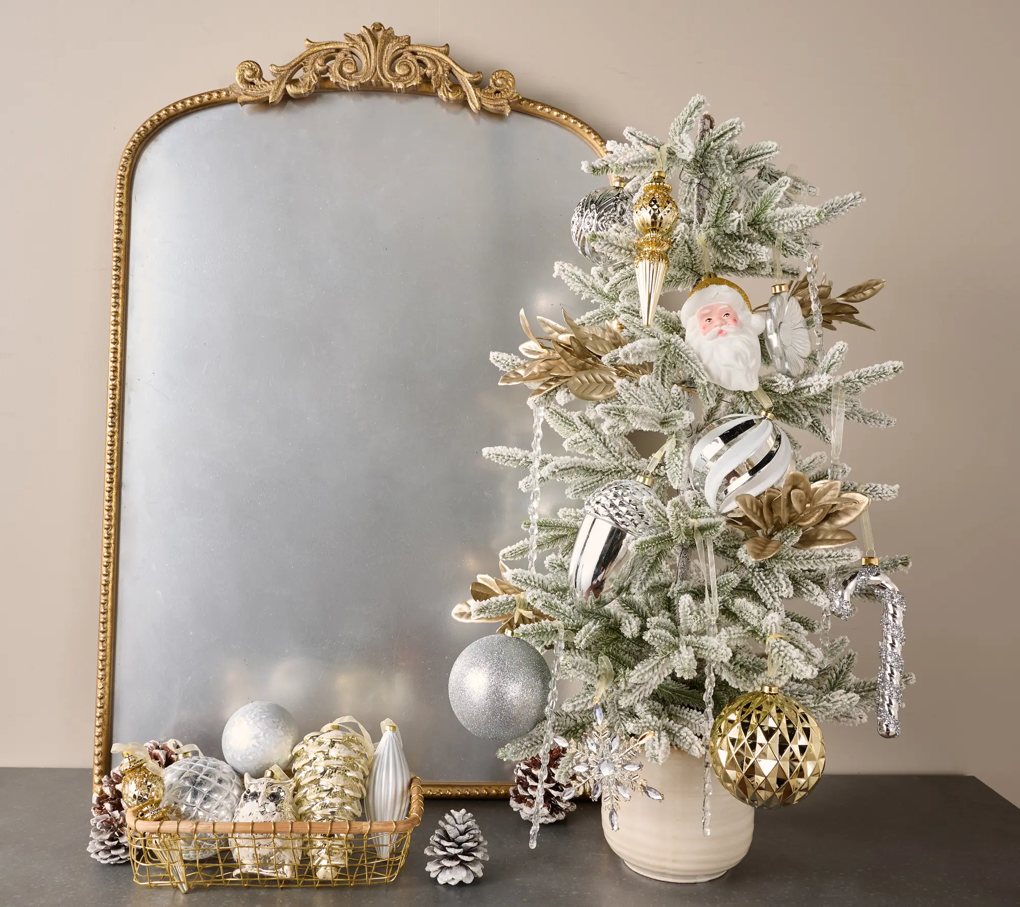 70-Piece Decorative Ornament Set w/ Storage Box by Kim Gravel