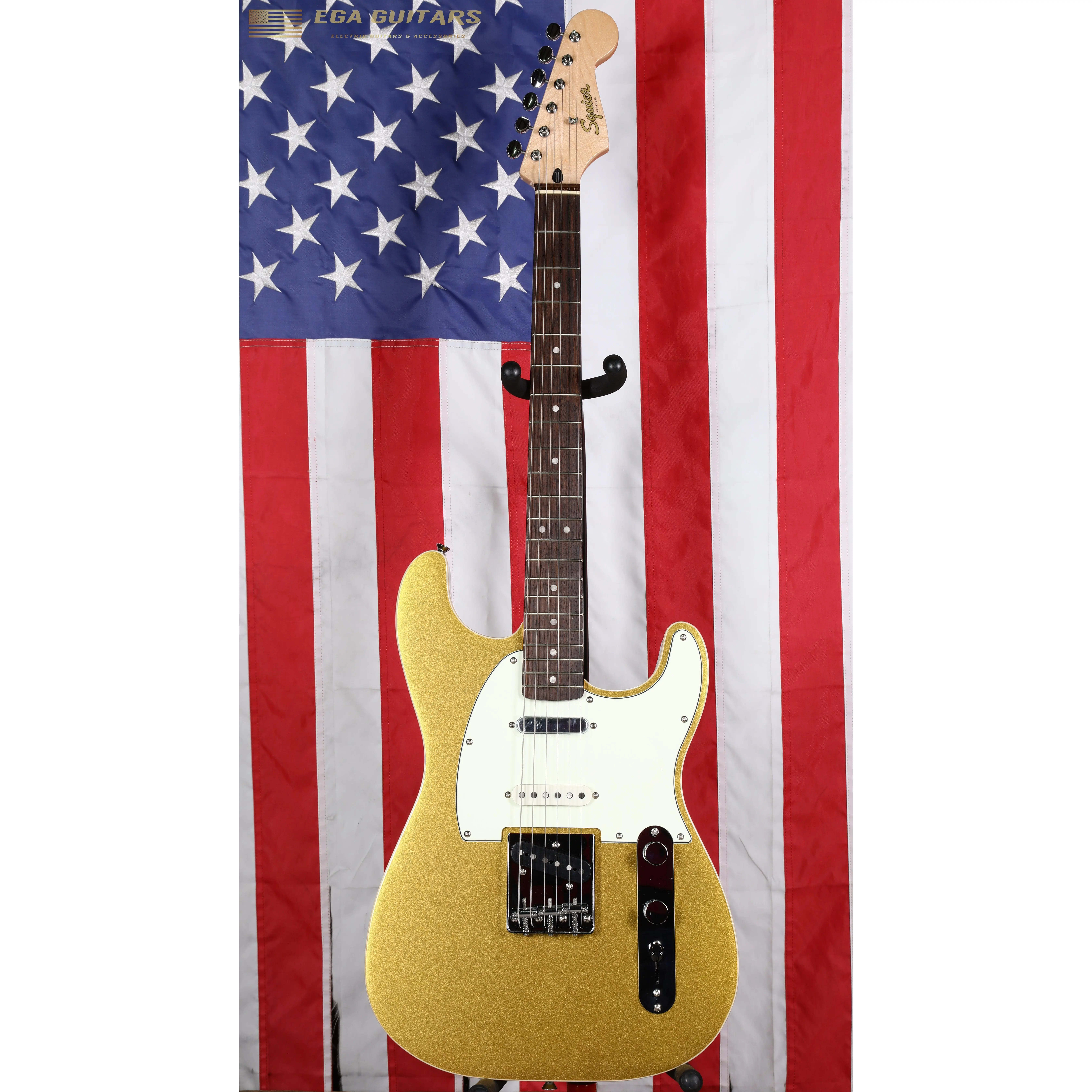 Squier Paranormal Custom Nashville Stratocaster - Aztec Gold