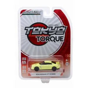 Greenlight Tokyo Torque 1/64 Nissan GT-R (R35) Series 7 Yellow