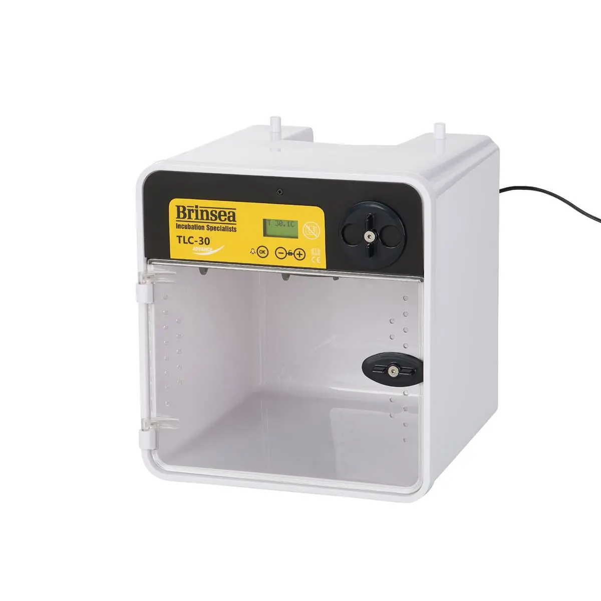 212 MAIN Brinsea USHD381C TLC-30 Advance Brooder & Intensive Care Unit - Portable Digital Temp-Controlled Rescue Appliance for Birds with Adaptor, High-Low Temp Alarms, Low-Speed Fans