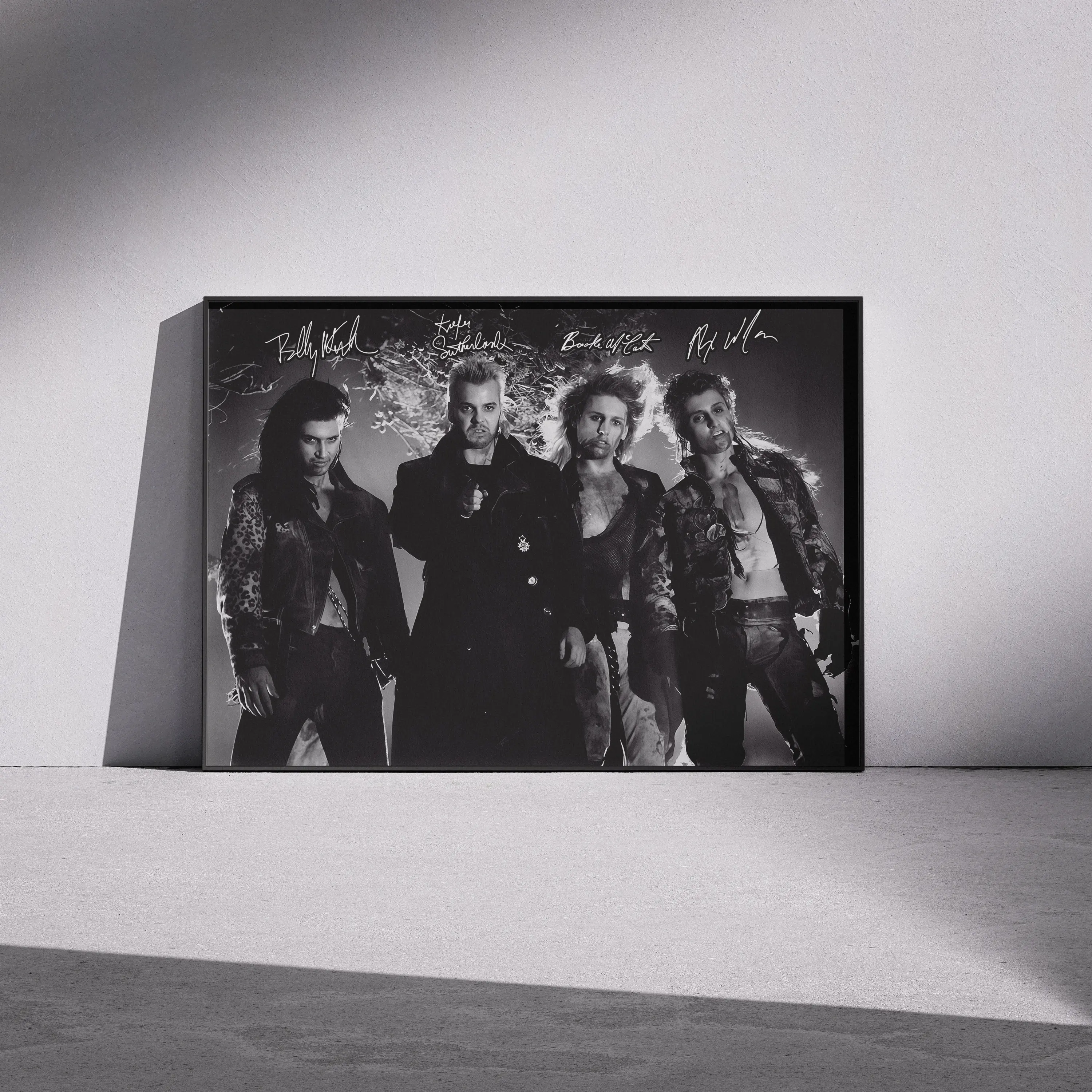[NO FRAME] The Lost Boys Poster, Vintage Halloween Movie Wall Art, Vampire Decor Home, MADE IN USA