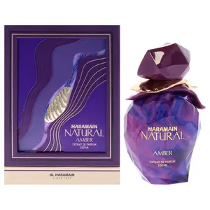 Natural - Amber by Al Haramain for Unisex - 3.33 oz Extrait De Parfum Spray