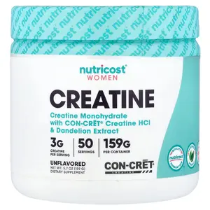 Nutricost Women, Creatine, Unflavored, 5.7 oz (159 g)