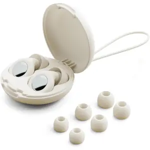 Ear Plugs for Sleeping Noise Cancelling – 30dB Reusable Silicone Earplugs with 8 Ear Tips & Case, Ideal Sleep Ear Plugs, Soft & Cozy Hearing Protection for Sleep, Concerts, Work, Travel & Focus