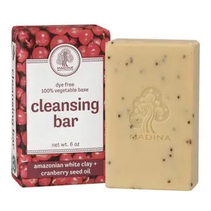 AMAZONIAN WHITE CLAY & CRANBERRY SOAP