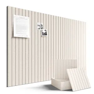 Set Of 12 Large Felt Bulletin Boards 48" X 36", Cork Board Alternative With Safe Removable Adhesive Tabs, No-Drill Wall Pin Board For Home Office & Classroom