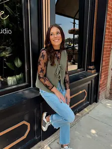 All Tied Up Sweater Vest