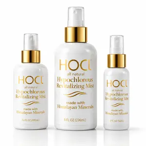 Hypochlorous acid revitalizing facial mist | fragrance free HOCl face spray with Himalayan minerals | gentle daily skin refresh