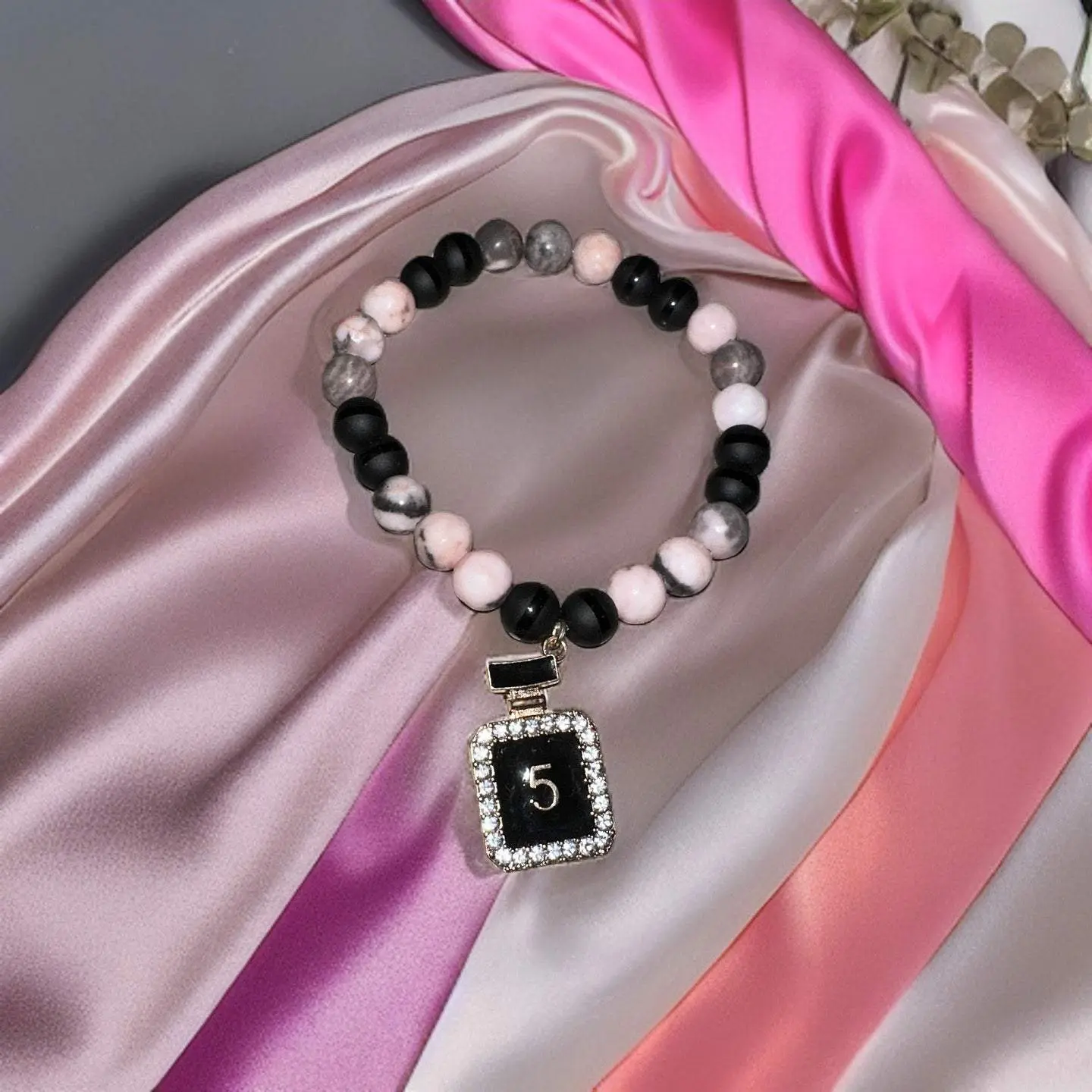 Pink Zebra N5-Bracelet