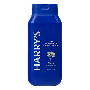 Harry's 2 in 1 Shampoo & Conditioner - Sulfate Free, Mint & Eucalyptus Scents Aroma Cleansing