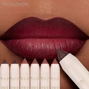 1PC Lipstick Pen Contour Tint Lipstick Lasting Smooth Lipliner Pen Lips Makeup Cosmetic,Beauty Makeup Lip Liner Pencil Matte Lip Pencil